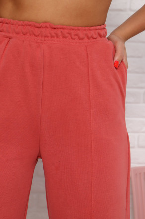 Женские брюки из петельчатого футера трехнитки Палитра Текстиль