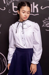 Школьная блузка с длинными рукавами для девочки Batik