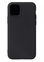 Чехол силиконовый для iPhone 11 (черный)