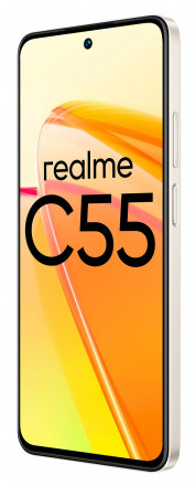 Смартфон Realme C55 RMX3710 128ГБ, перламутровый, РОССИЯ (6056440)