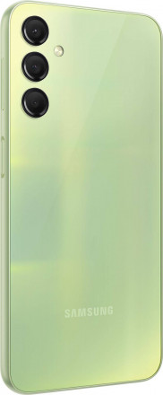 Смартфон Samsung Galaxy A24 SM-A245F 128ГБ, зеленый, ЛЕВАНТ (EA) (sm-a245flgumea)