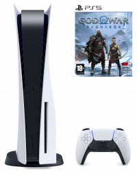 Игровая приставка Sony PlayStation 5 825 Гб + God of War: Ragnarok
