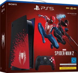 Игровая приставка Sony PlayStation 5, с дисководом, 825 ГБ SSD, Marvel Spider-Man 2, Spider-Man 2 Limited Edition