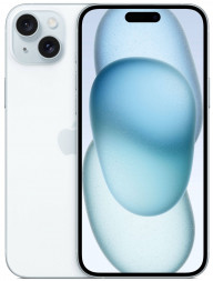Смартфон Apple iPhone 15 Plus A3094 128ГБ, голубой, активированный, ИНДИЯ (mu163hn/a)
