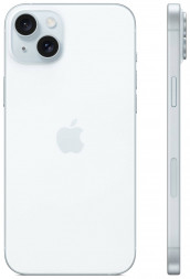 Смартфон Apple iPhone 15 Plus A3094 128ГБ, голубой, активированный, ИНДИЯ (mu163hn/a)