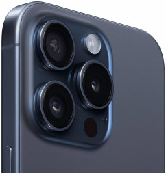 Смартфон Apple iPhone 15 Pro A3104 256ГБ, синий титан, не активированный, ГОНКОНГ (mtqc3za/a)