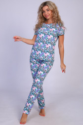 Женская пижама с брюками Модный Дом