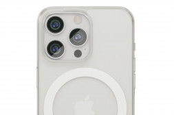Чехол защитный &quot;vlp&quot; Diamond Case с MagSafe для iPhone 15 Pro, прозрачный