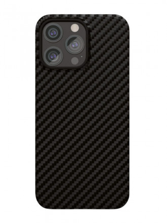Чехол защитный &quot;vlp&quot; Kevlar Case с MagSafe для iPhone 15 Pro Max, черный