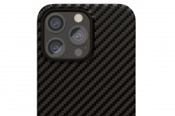 Чехол защитный &quot;vlp&quot; Kevlar Case с MagSafe для iPhone 15 Pro Max, черный