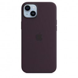 Силиконовый чехол MagSafe для iPhone 14 Plus - Elderberry (MPT93ZM/A)
