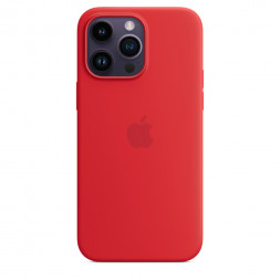 Силиконовый чехол MagSafe для iPhone 14 Pro Max - (PRODUCT)RED MPTR3