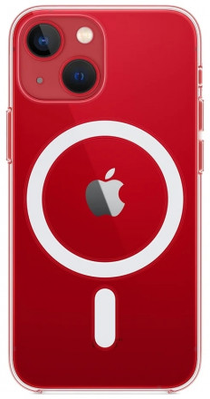 Чехол Apple MagSafe прозрачный для iPhone 13 mini, прозрачный