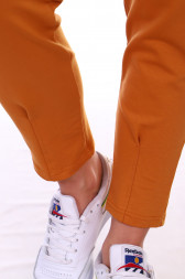 Женские брюки из футера двухнитки Trikotel