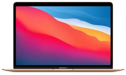 Ноутбук Apple MacBook Air 13 Late 2020 MGND3RU/A (Apple M1/13.3&quot;/2560x1600/8GB/256GB SSD/DVD нет/Apple graphics 7-core/Wi-Fi/macOS) (Золотой)
