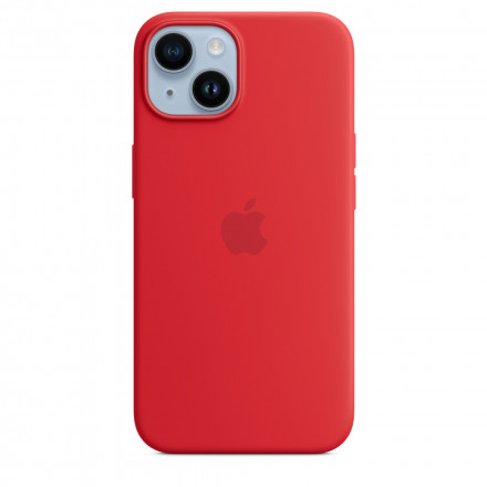 Силиконовый чехол MagSafe для iPhone 14 - (PRODUCT)RED (MPRW3ZM/A)