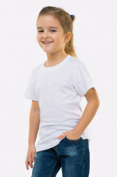 Детская однотонная футболка Bonito